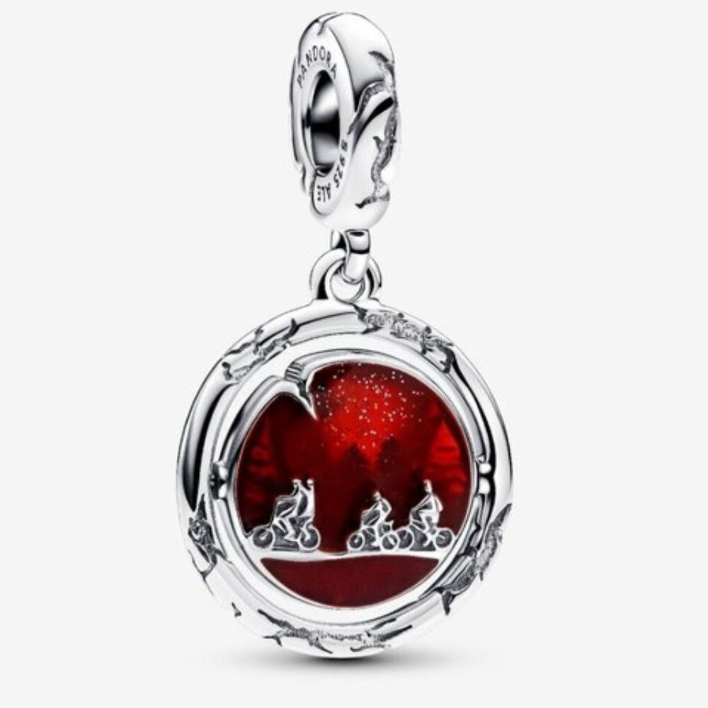 Pandora Stranger Things Glow-in-the-dark Upside Down Dangle Charm